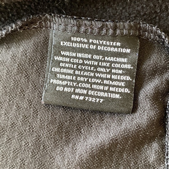 Fila Sport Athletic Track Jacket Full Zip Rainbow Trim Thumb Holes - Picture 6 of 12